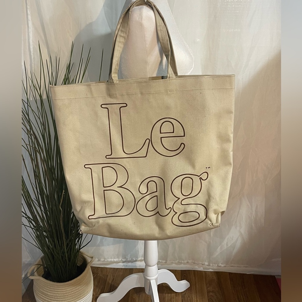 SOLD Vintage LeBag tan Tote